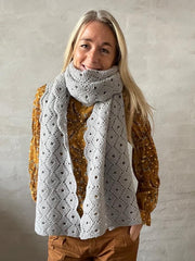 Hygge tørklæde, strikkeopskrift Strikkeopskrift Önling - Katrine Hannibal 