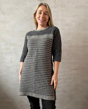 Holly kjole af Hanne Falkenberg, strikkekit Strikkekit Hanne Falkenberg