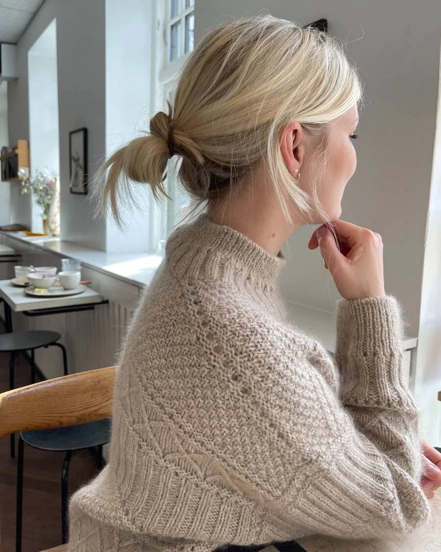 Ingrid sweater fra PetiteKnit, No 1 strikkekit Strikkekit Önling - Katrine Hannibal 