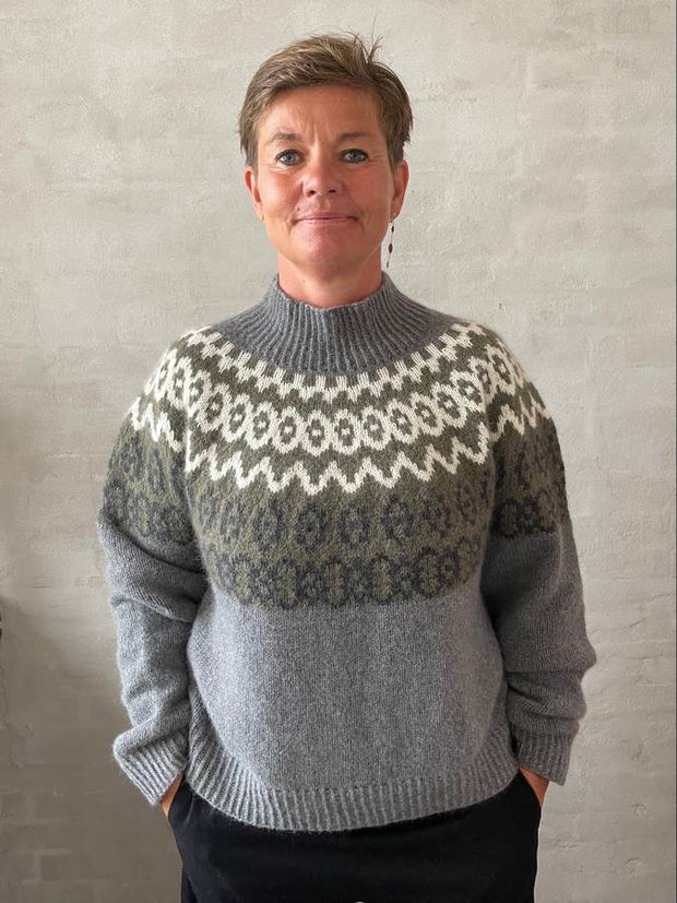 Isling sweater fra Önling, strikkeopskrift