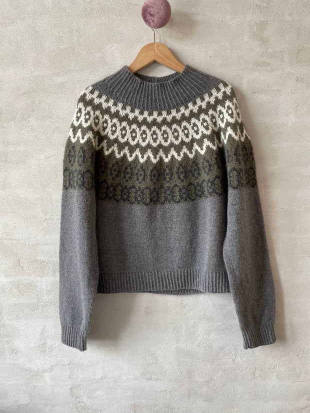 Isling islandsk sweater fra Önling, strikkeopskrift Strikkeopskrift Önling - Katrine Hannibal 