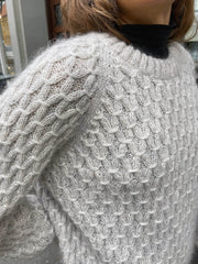 Jenny sweater fra PetiteKnit, No 2 + Silk mohair strikkekit Strikkekit PetiteKnit 