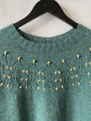Julesweater 2020, No 2 + Shiny strikkekit Strikkekit Önling - Katrine Hannibal 