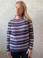 Katrines stribede sweater, strikkeopskrift Strikkeopskrift Önling - Katrine Hannibal 