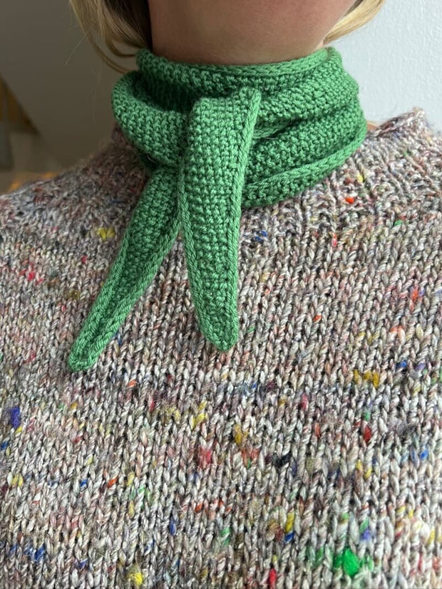 Knitting is my therapy bandana fra Önling, strikkeopskrift Strikkeopskrift Önling - Katrine Hannibal 