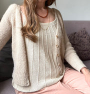 Linea Top fra Refined Knitwear, strikkeopskrift Strikkeopskrift Refined Knitwear 