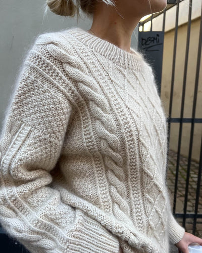 Moby sweater fra Petiteknit, No 1 strikkekit Strikkekit PetiteKnit 
