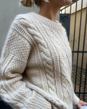 Moby sweater fra Petiteknit, strikkeopskrift Strikkeopskrift PetiteKnit 