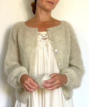 Nigrum cardigan fra Refined Knitwear, strikkeopskrift Strikkeopskrift Refined Knitwear 