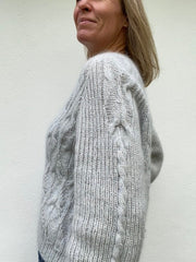 No 11 sweater fra VesterbyCrea, strikkeopskrift Strikkeopskrift VesterbyCrea 