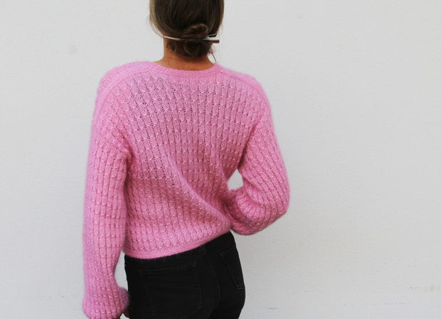 No 16 sweater fra VesterbyCrea, strikkeopskrift Strikkeopskrift VesterbyCrea 