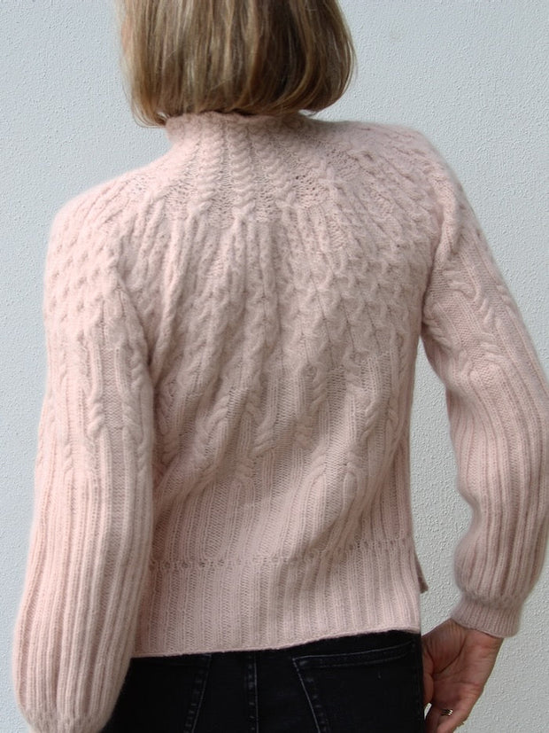 No 31 sweater fra VesterbyCrea, strikkeopskrift Strikkeopskrift VesterbyCrea 