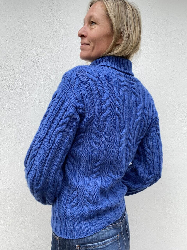 No 35 sweater fra VesterbyCrea, No 15 + silk mohair strikkekit Strikkekit VesterbyCrea 