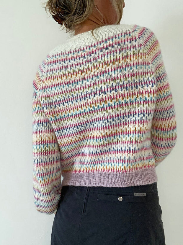 No 44 sweater fra VesterbyCrea, No 15 kit (5 farver) Strikkekit VesterbyCrea 