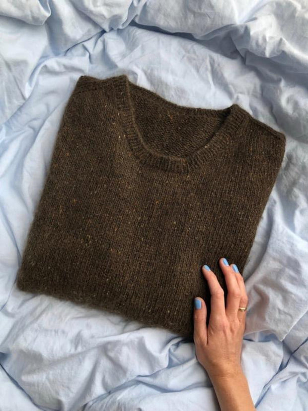 Strikkekit ─ Northland herre sweater fra PetiteKnit, Isager kit