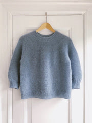 Strikkeopskrift til 'Novice Sweater - Mohair Edition' fra PetiteKnit.