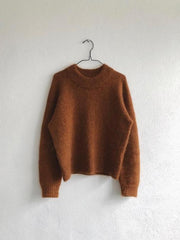 Oslo sweateren af PetiteKnit, No 12 + Silk mohair kit Strikkekit PetiteKnit 