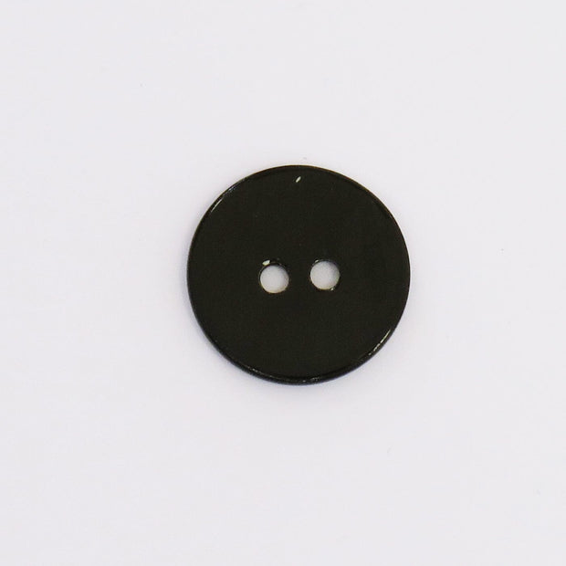 Perlemorsknapper 18 mm Strikketilbehør önling Sort 0017 