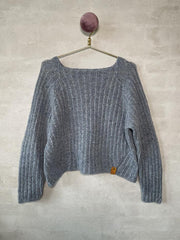 Ranunkel sweater af Hanne Søvsø, No 12 + Silk mohair Strikkekit Önling 