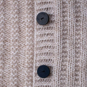 Ribbed Raglan cardigan af Anne Venzel No 20 + Silk mohair kit Strikkekit Anne Ventzel 