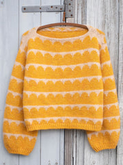 Robinia sweater af Anne Ventzel, Strikkekit i No 10, 12, 16 og 20 Strikkekit Anne Ventzel 