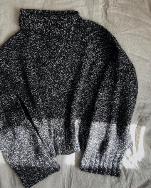 Sanne sweater af Smayling, strikkekit i No 20 + Silk mohair Strikkekit Smayling 