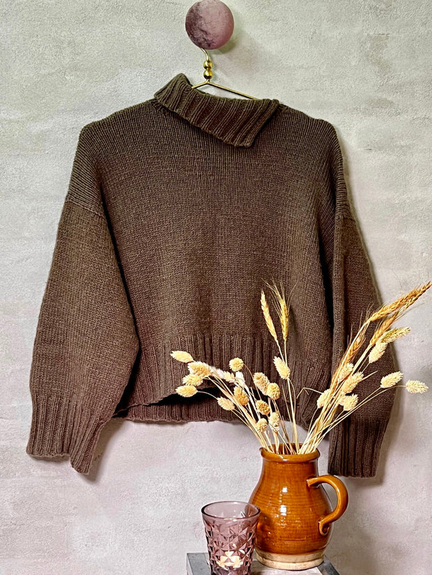 Sanne sweater af Smayling, strikkeopskrift Strikkeopskrift Smayling 