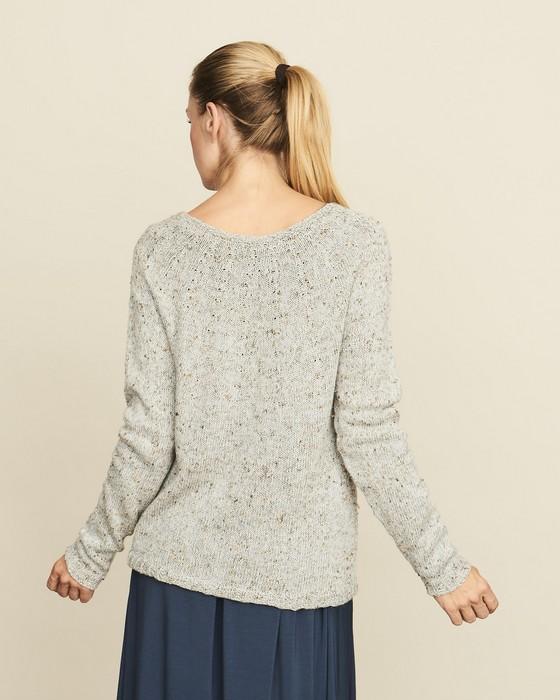 Silke sweater fra Önling, silke strikkekit