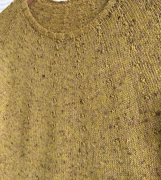 Silke sweater fra Önling, silke strikkekit