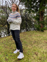 Sirid Færøsk Sweater, strikkekit Strikkekit Önling - Katrine Hannibal 