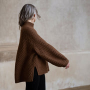 Smilla sweater af Anne Ventzel, No 20 + Silk mohair kit Strikkekit Anne Ventzel 