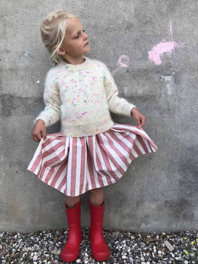 Stockholmsweater Junior af PetiteKnit, strikkeopskrift Strikkeopskrift PetiteKnit 