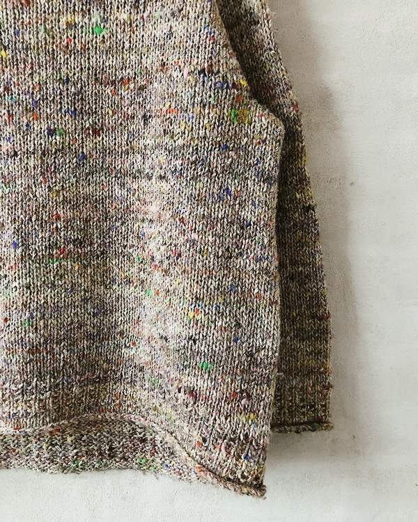 Sweater med nister strikket i luksuriøst Önling garn - Önling strikkekit