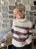Sycamore sweater fra PetiteKnit, No 15 + Silk mohair kit Strikkekit PetiteKnit 