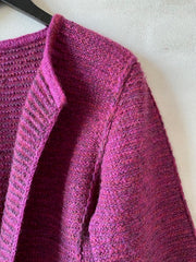 Tweedie jakke af Hanne Falkenberg, No 20 strikkekit (3 farver) Strikkekit Hanne Falkenberg 