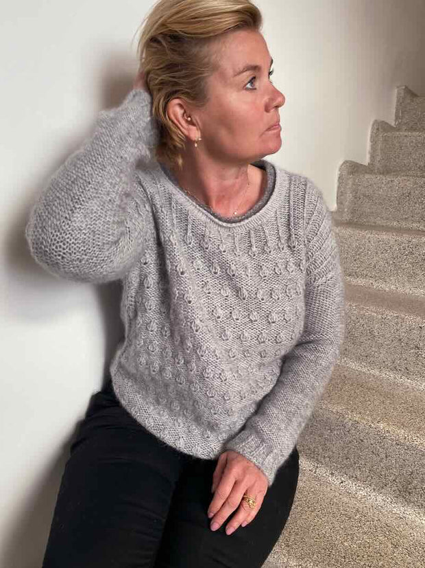Vesterhavssweater fra Önling, No 1 + Silk Mohair strikkekit Strikkekit Önling - Katrine Hannibal 