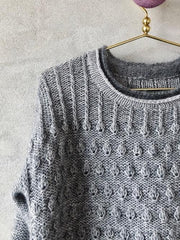 Vesterhavssweater fra Önling, No 1 + Silk Mohair strikkekit