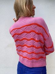 WaveSweater fra VesterbyCrea, No 1 strikkekit Strikkekit VesterbyCrea 