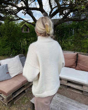 Weekend sweater fra PetiteKnit, No 20 + 12 + silk mohair kit Strikkekit PetiteKnit 